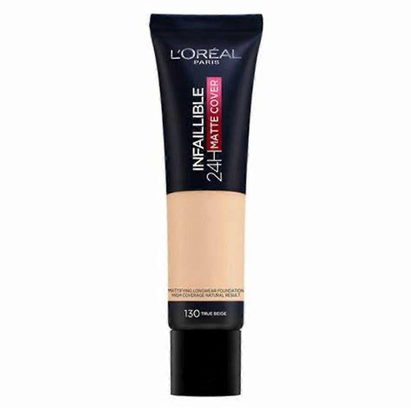 New L’Oreal Infallible 24H Matte Cover Foundation 30ml – 130 True Beige