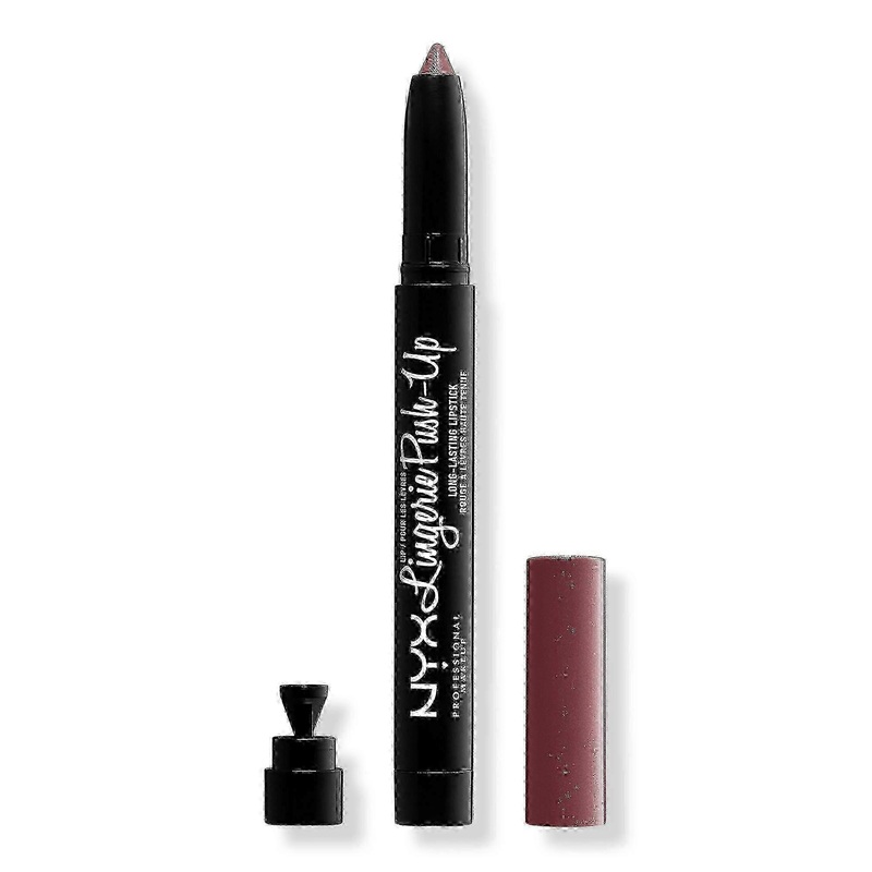 Nyx Professional Makeup Lip Lingerie Push-up Long-lasting Nude Lipstick & Sharpener, French Maid, 0.05 Oz