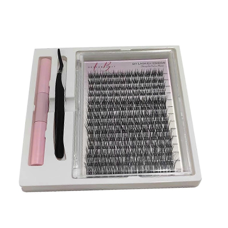 Veyesbeauty Luxebold Cluster Lashes Kit Individual Cluster Lash Extensions Mixed 2025