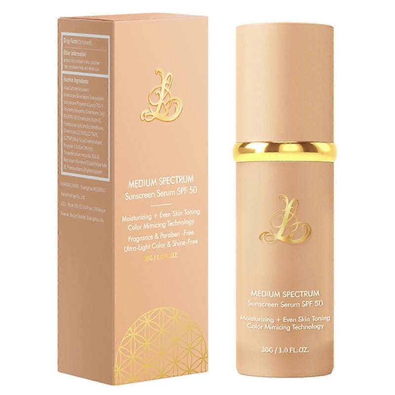 2025 Foundation 4 in 1 – Medium Spectrum,Protecting From Sun With SPF 50+, Concealer Cover Cream Longwearing for Sport, Dancing