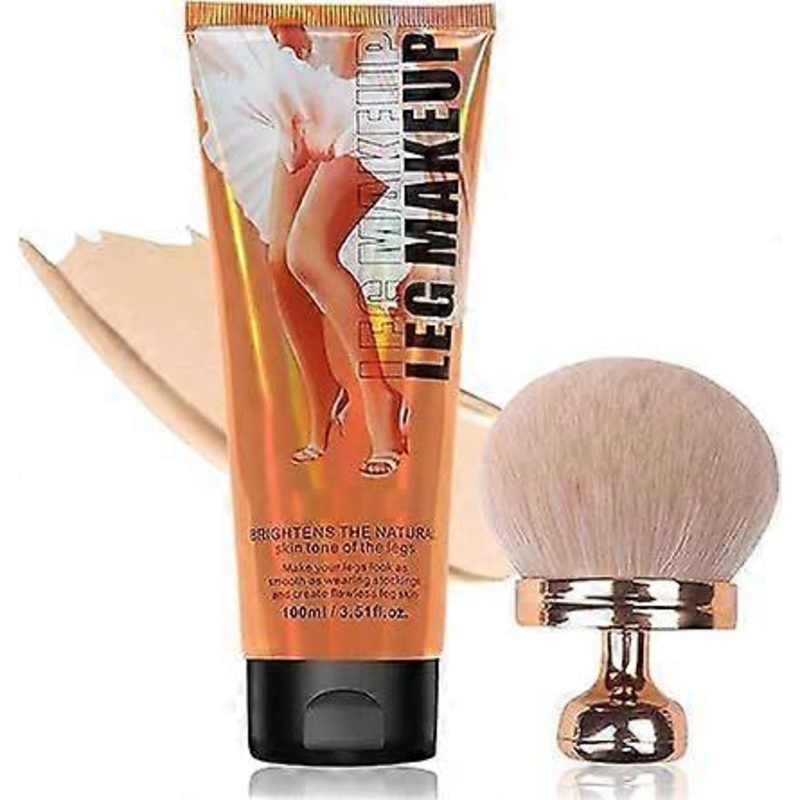 Miracle De Paris Leg Makeup, Miracle De Paris Body Coverage Perfector, All Over Complexion Perfector for Legs with Brush,Tattoo Cover Up Makeups, Leg