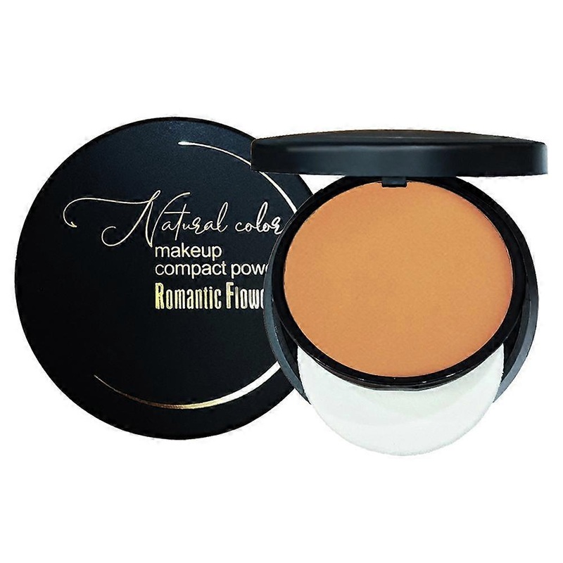 Romantic Flower Face Powder For Dark Skin Pressed Oil Control Natural