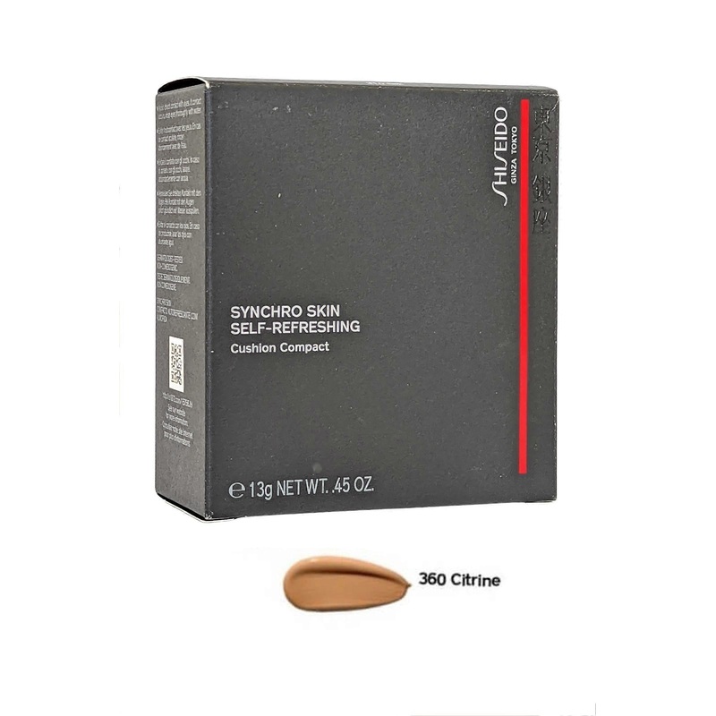 Synchro Skin Shiseido Cushion Compact Self Refreshing 13g Citrine #360