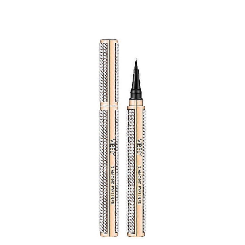 Vibely 4d Diamond Silk Fiber Lash Mascara Waterproof Long Lasting Mascara For Eyelash Extension Black Volume Fast Dry Thic