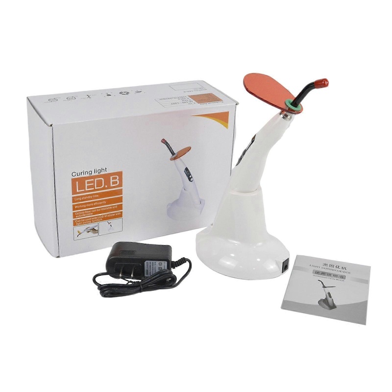 Woodpecker Wireless Dental O-Light LED Curing Light Lamp Ultra-Fast 1000mw 1-Second Curing, 1500mAh Battery