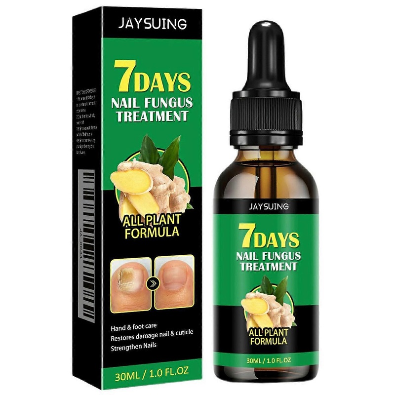 1-6x JAYSUING 30ml Ginger Extract Nail Fungus Treatment Nourishing Liquid for Hand Foot Nails, zjxhy