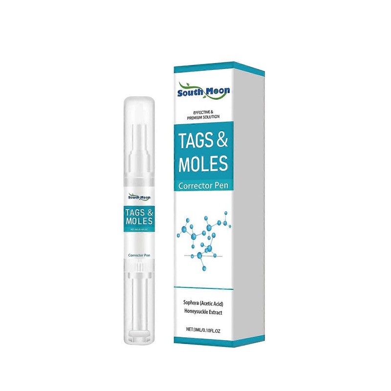 1-6x SOUTH MOON Tags Moles Corrector Pen 3ml Skin Tag Remover for Warts Corns Gentle Cleansing Treat