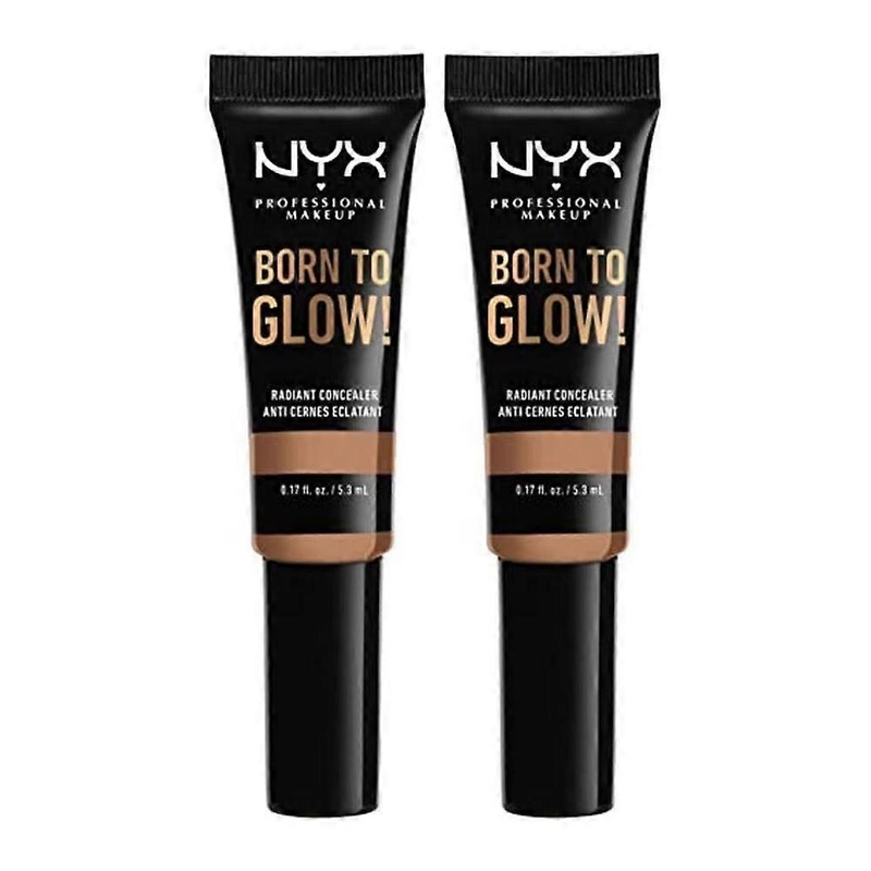 2 x NYX Professional Makeup Born To Glow Concealer – 12.7 Neutral Tan