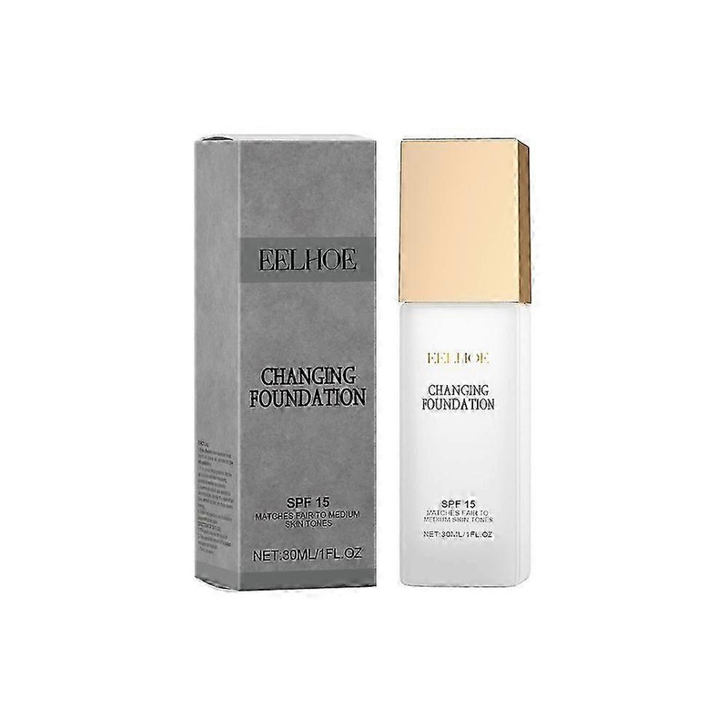 2025 Changing Foundation Nature Colour-Changing Foundation for Women, Hydrating Magic Skin Changing Foundation, Moisturizing Light Weight Non-Greasy