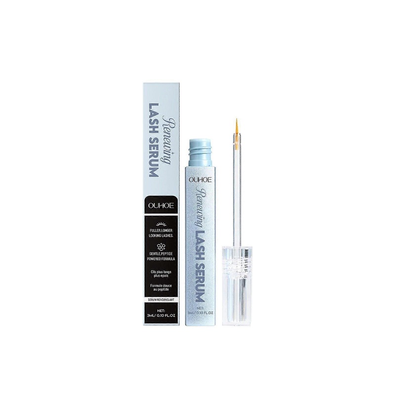 Renewing Lash Serum – Peptide-Infused Eyelash Serum for Fuller, Longer-Looking Natural Lashes, Lash Enhancing Treatment – Vegan & Cruelty-Free Gentle
