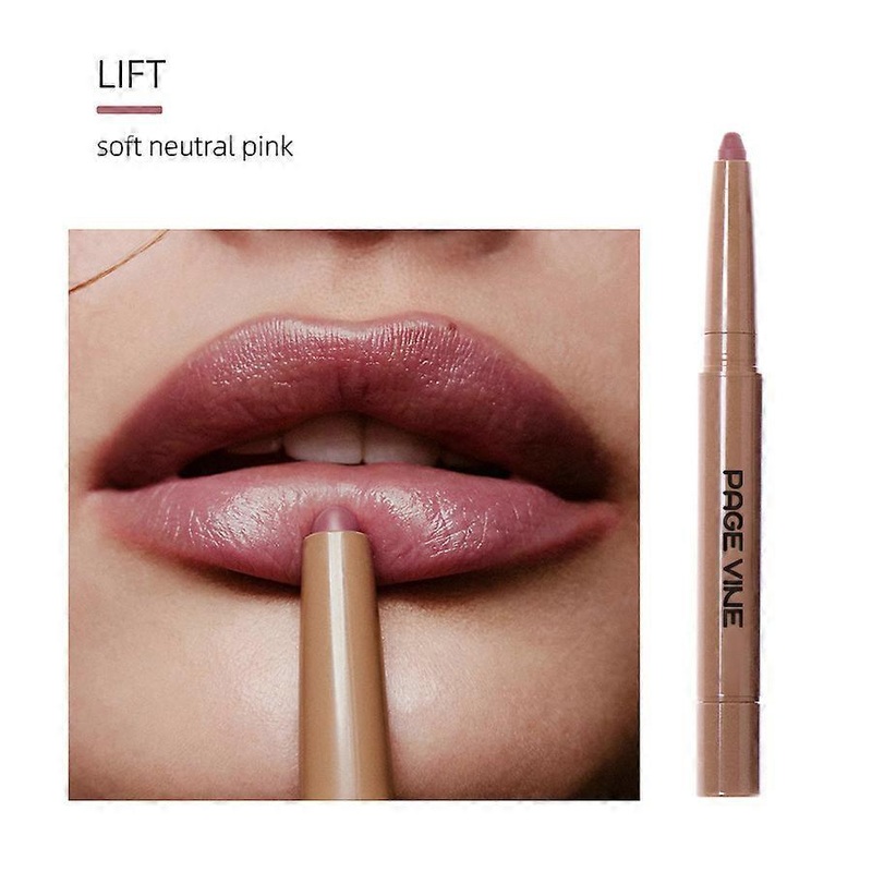 11 Colors Matte Dual-Ended Silk Peptide Lip Liner Pencil – Nude Lipstick for Smooth, Long-lasting Color