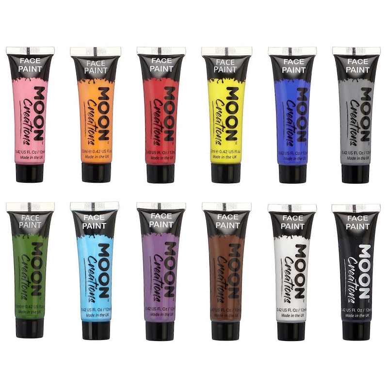 Moon Creations – Face Paint – Set of 12