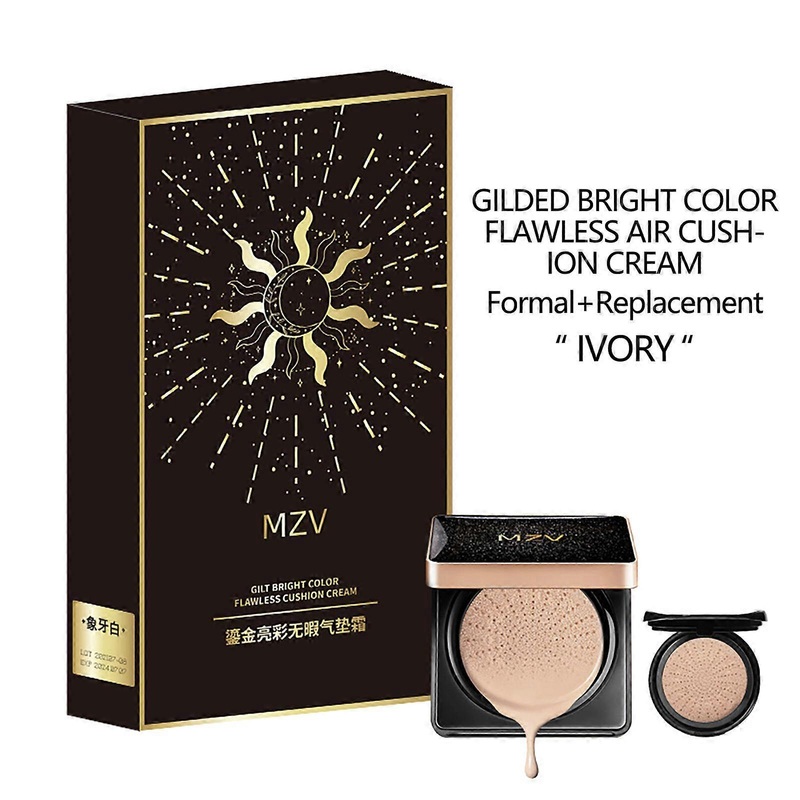 MZV Gold Plated Cushion Cream Brightens, Isolates Concealer And Keeps Makeup On
