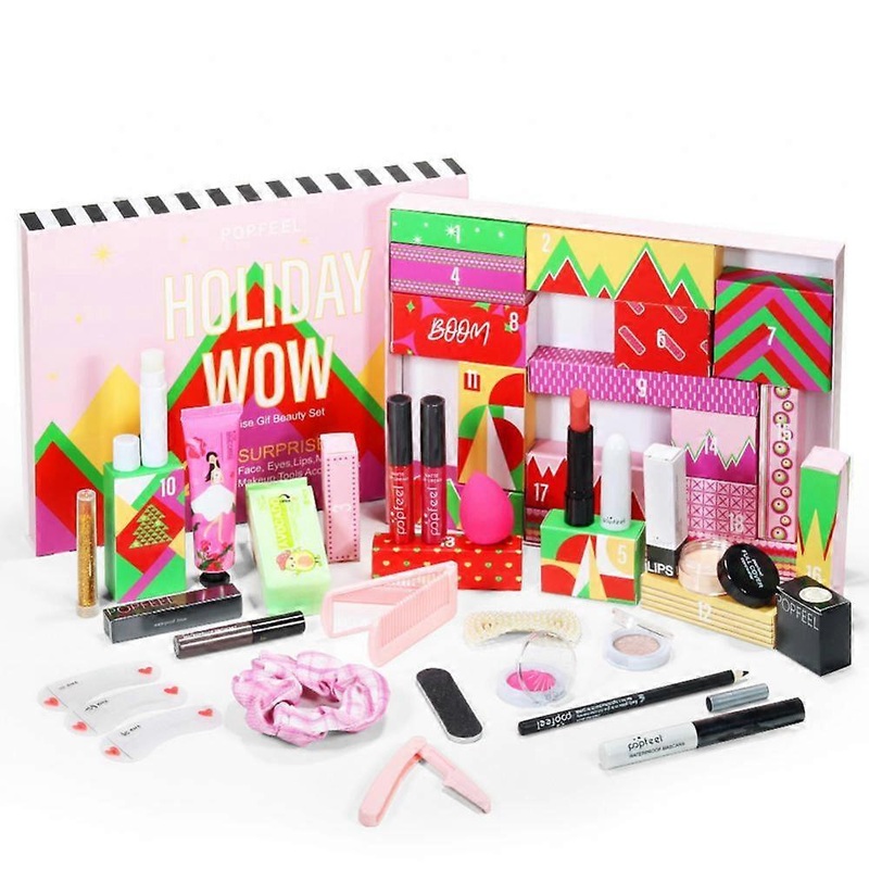 POPFEEL 8-56Pcs Makeup Set Full Professional Makeup Kit Eyeshadow Blush Foundation