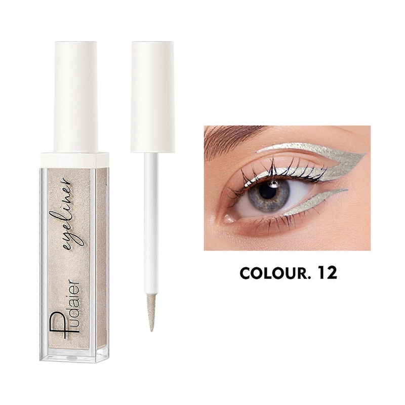 Waterproof Colorful Liquid Glitter Eyeshadow Makeup Pen,Liquid Glitter Eyeliner Kit,Quick-drying Liquid Eye Glitter