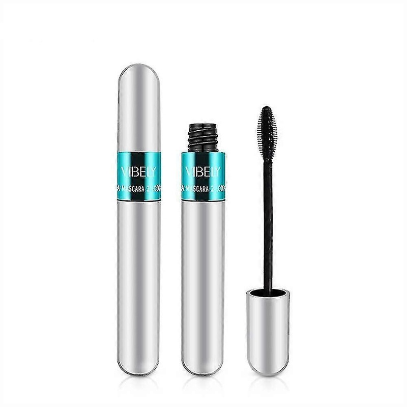 1-3Pcs 2 In 1 Vibely Mascara 5x Longer Waterproof Cosmetics For Natural Lengthening And Thickening No Clump New