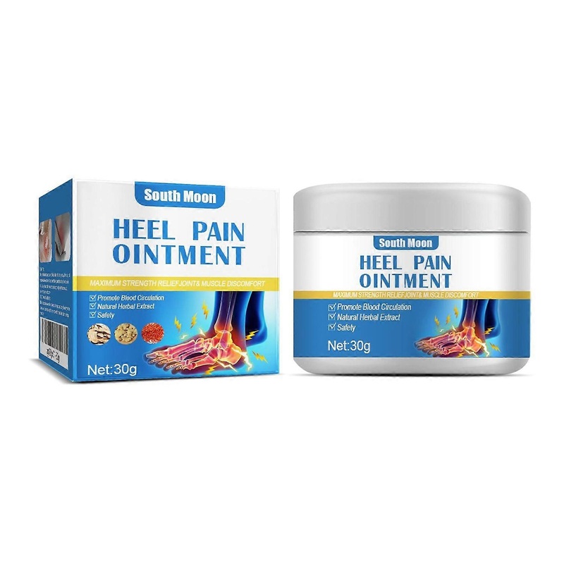 1-3pcs Heel Care Cream 30g Natural Herb Moisturizing Foot Massage Balm for Dry Cracked Heels and Fee