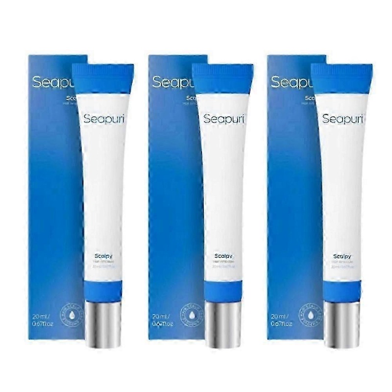 1-3x Seapuri Scalp Serum For Growth, Seapuri Scalp Ampoule, Scalpy Serum For Men Women