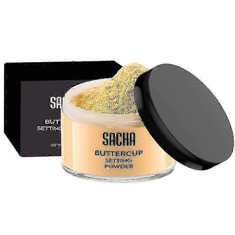 2PCS New Sacha Buttercup Setting Powder – Finely Milled and Flash-Friendly bogo