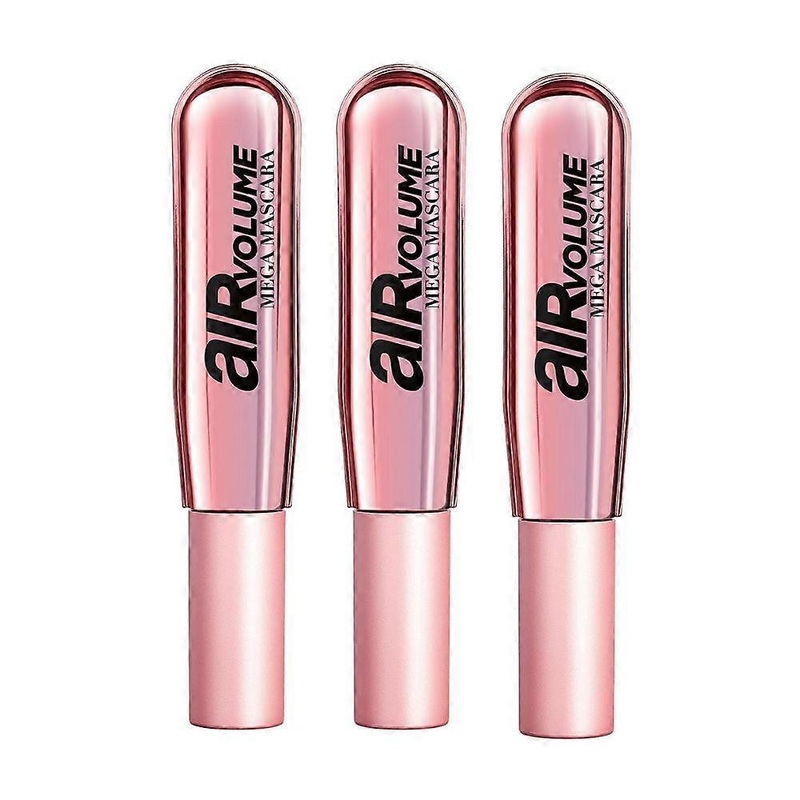3 x L’Oreal Paris Air Volume Mega Mascara 9ml – 852 Black/Brown