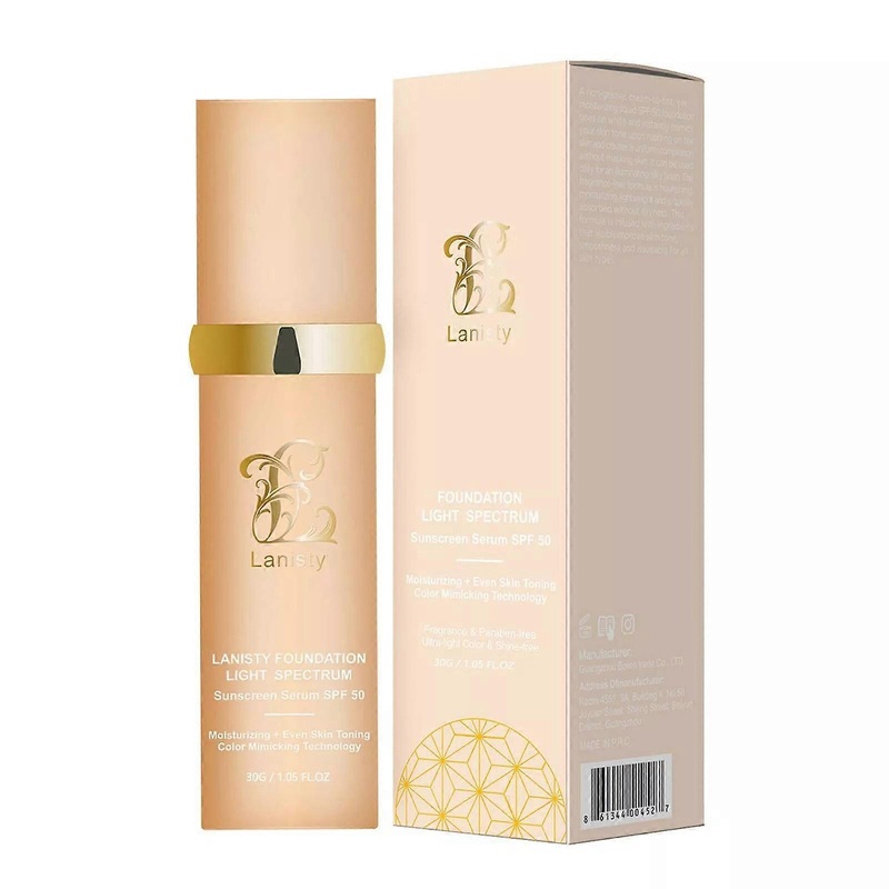 4 in 1 Biomimic Foundation Medium Spectrum by Lanisty SPF 50 1.05 fl oz 30g