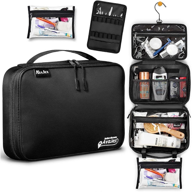 Waterproof travel wash set, medium-sized wash bag, portable waterproof sanitary bag, makeup bag, storage bag, storage bag