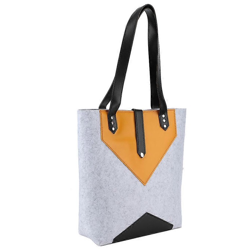 Wool felt cosmetic bag leisure travel toiletries storage handbag