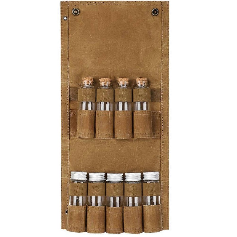 1 Set of Camping Spice Kit Travel Spice Holder Hiking Spices Set Portable Seasoning Kit