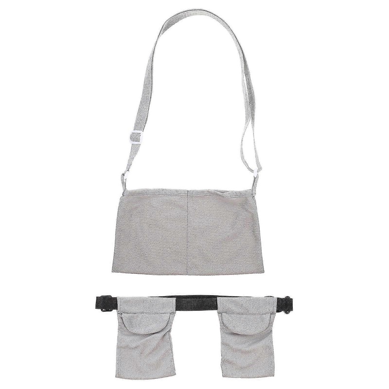 1 Set Of Mastectomy Drain Holder Breathable Breast Surgery Drainage Pouch With Shower Bag