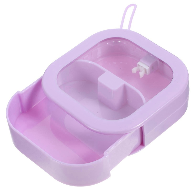Visible Hair Tie Organizer Convenient Scrunchie Case Portable Earring Box Hair Clip Organizer