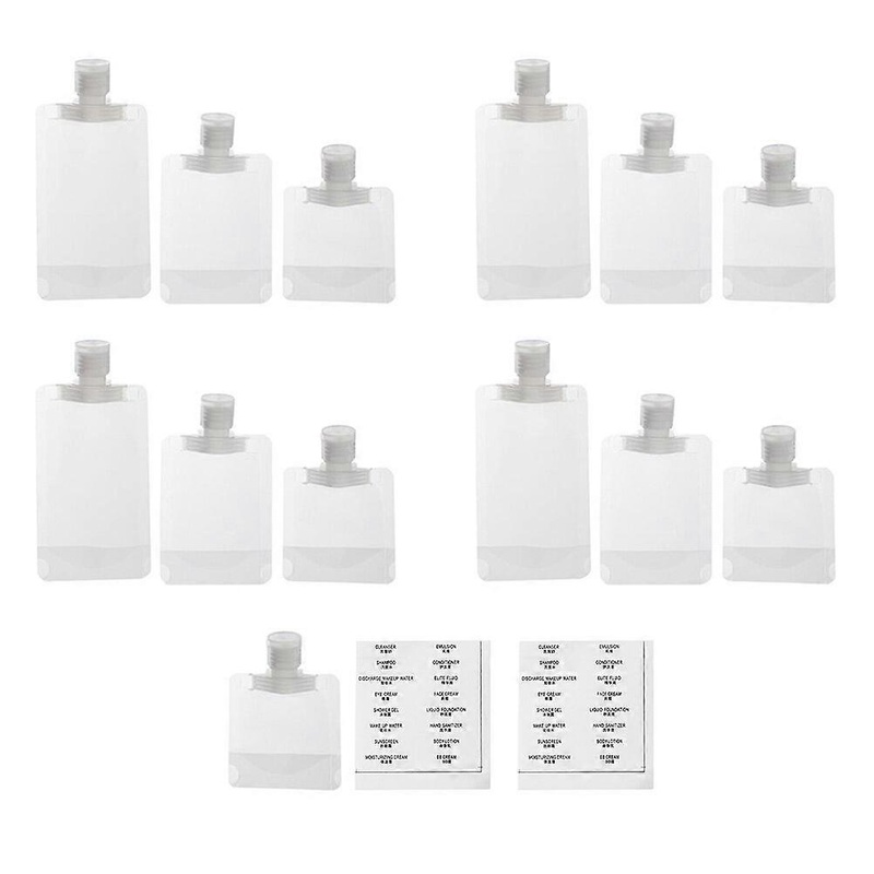 1 Set of Simple Practical Essence Lotion Sub Bag Lotion Sample Bag for Cosmetic