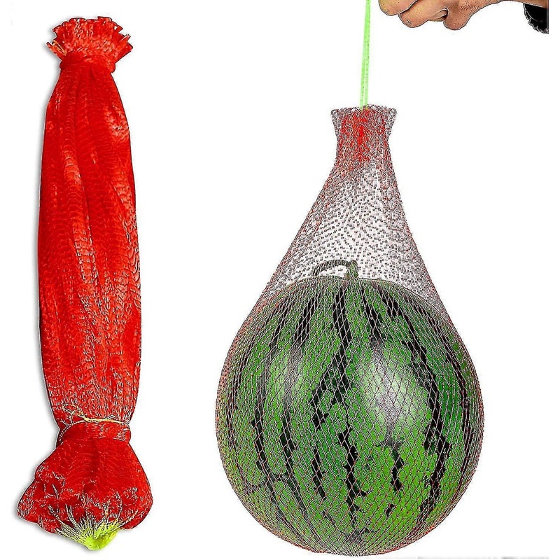 100pcs Resuable Nylon Mesh Bags, Hanging Watermelon Nets Bags, Thicker Reusable Fruit Net Bag For Hanging Watermelon