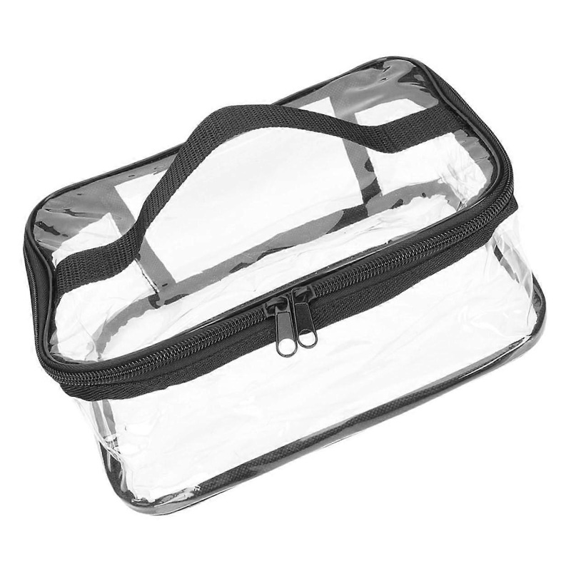 Wedding Day Emergency Kit Clear Makeup Bags Waterproof PVC Toiletry Bags for Brides, Bridal Emergency Makeup Storage, Travel Size