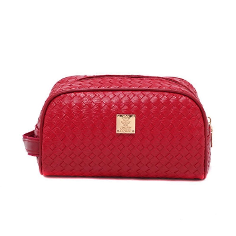 Waterproof large-capacity portable storage bag cosmetic bag, made of PU