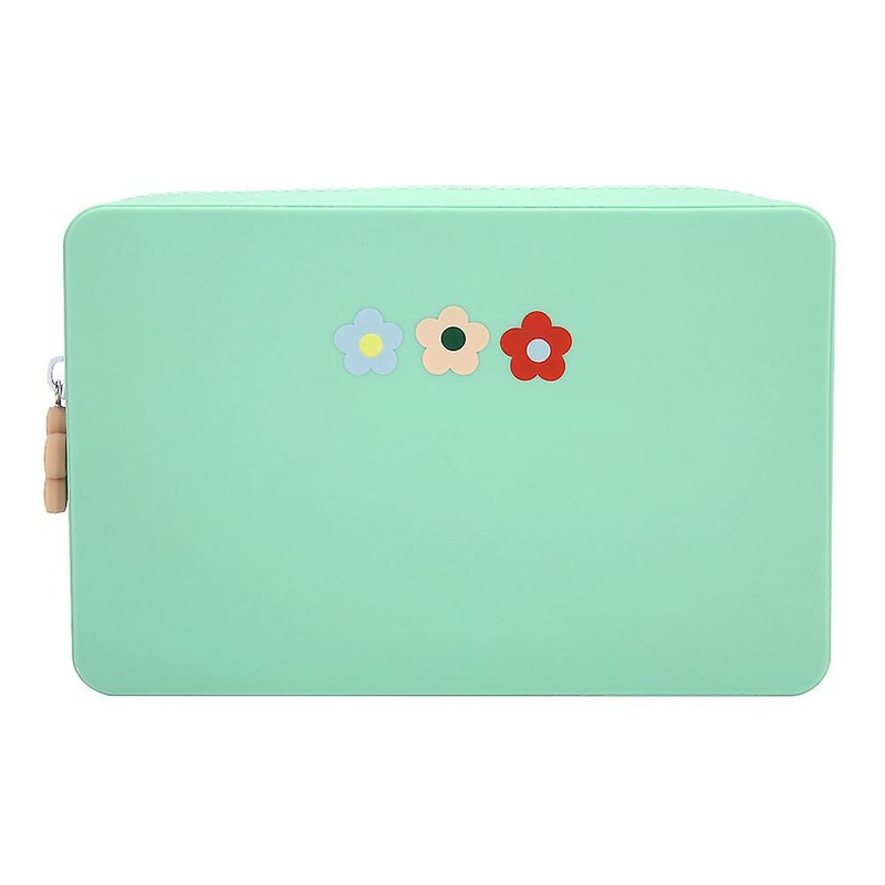 Waterproof Makeup Bag Travel Cosmetic Pouch Portable Toiletry Bag for Women Girls GiftsGreen