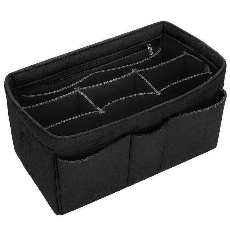Women’s Felt Handbag Organizer – Multifunctional Cosmetic Bag