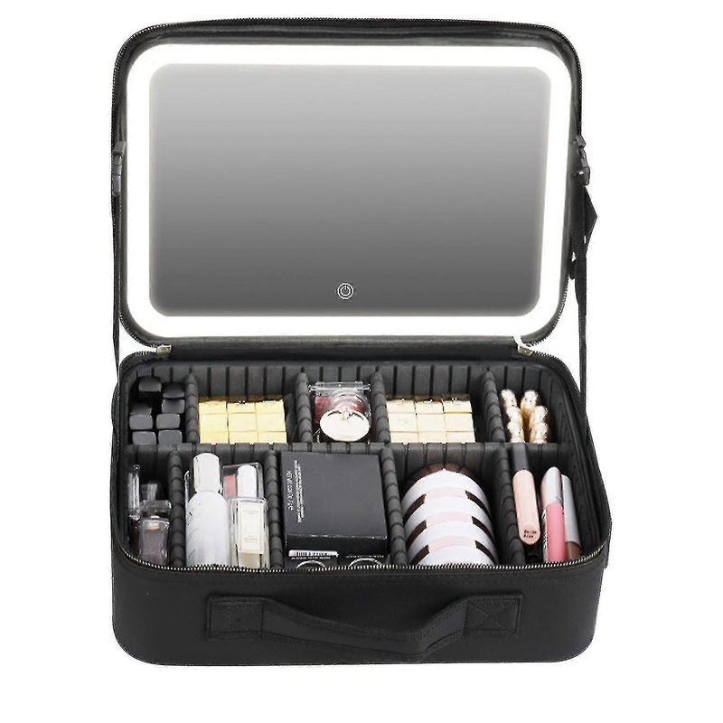Women Travel Makeup Bag Trendy Solid Colors Handbag Organizer For Cosmetics Daily Or Travel Storage-jie