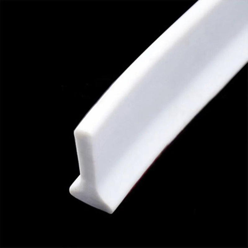 100-300CM Bathroom Water Stopper Silicone Retainer Strip Water Shower Dam Flood Barrier Dry and Wet Separation Blocker New~2091