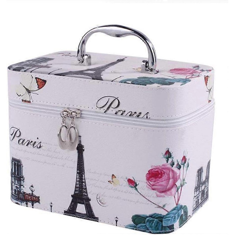 Women’s Cosmetic Bag, Large Capacity Portable Cosmetic Bag