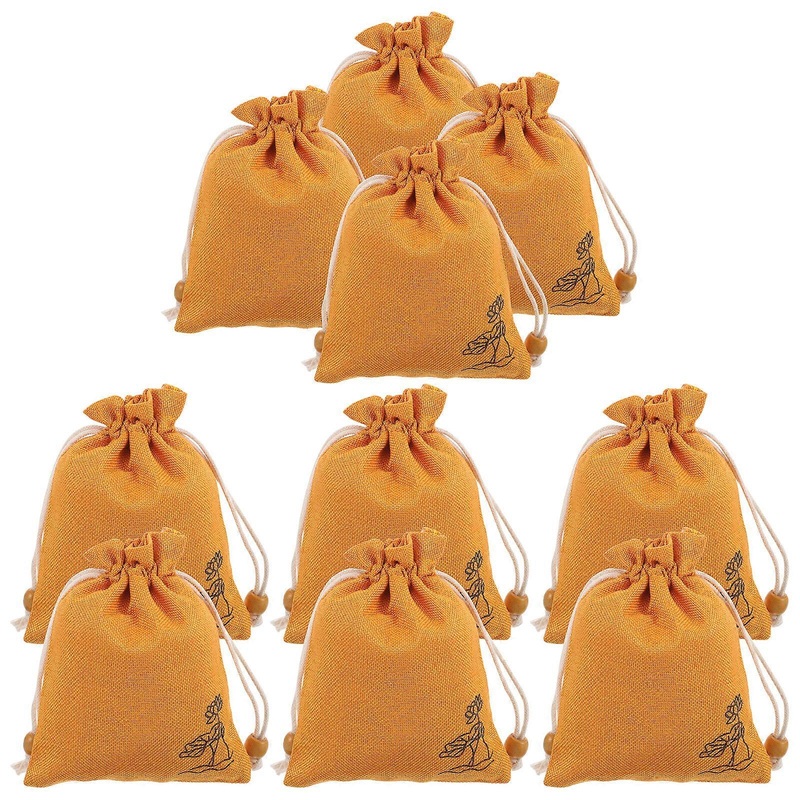 10pcs Chinese Style Empty Fragrance Bag Refillable Sachet Bag Empty Fragrance Sachet
