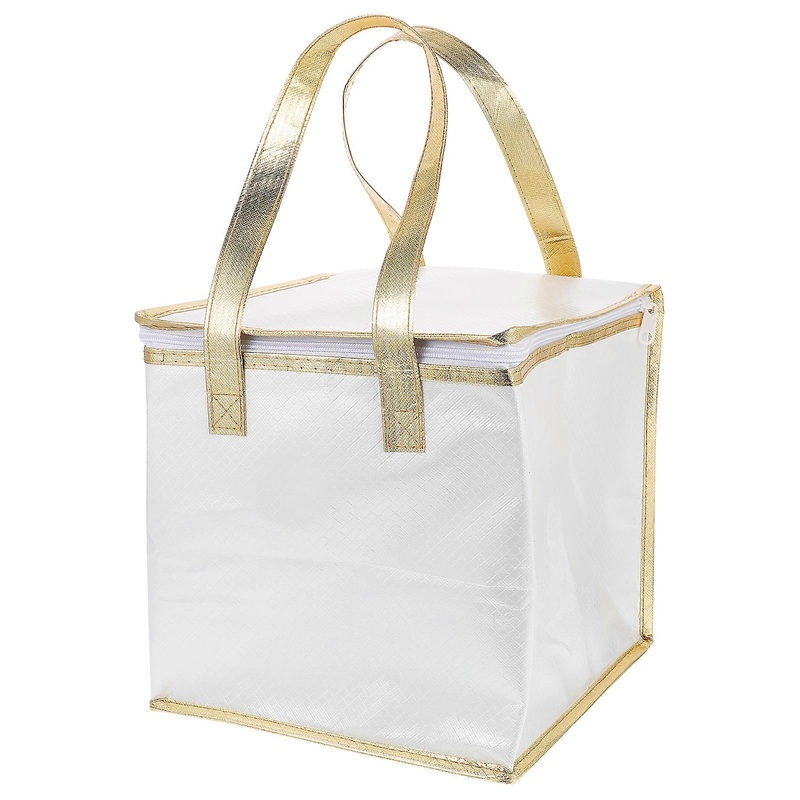 1pc Cake Packing Bag Insulated Thermal Food Storage Bag Portable Handheld Bag