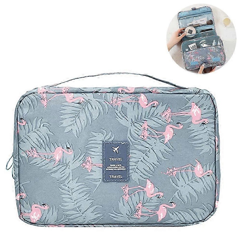 1 Pcs Waterproof Hanging Travel Toiletry Bag Cosmetic Organizer for Women Girls