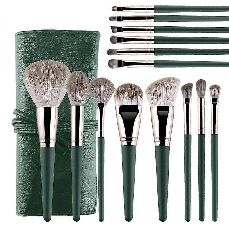 14Pcs Makeup Brushes Soft and Fluffy Cosmetic Tools for Powder Eyeshadow Foundation Blush Blending Beauty