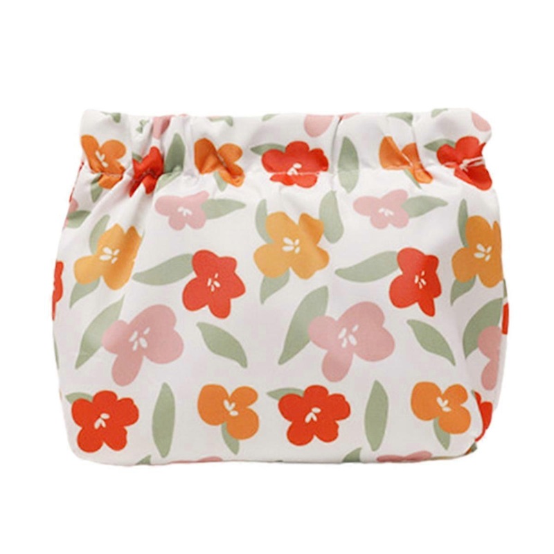Waterproof Large Capacity Key Storage Organizer Case for Women, Portable Goods Mini Inside Purse White