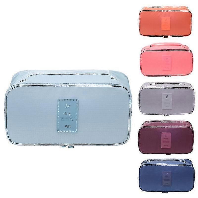 Women’s Waterproof Storage Bag, Travel Accessories, Socks Storage Bag, Cosmetic Bag, 6 Color Boxes