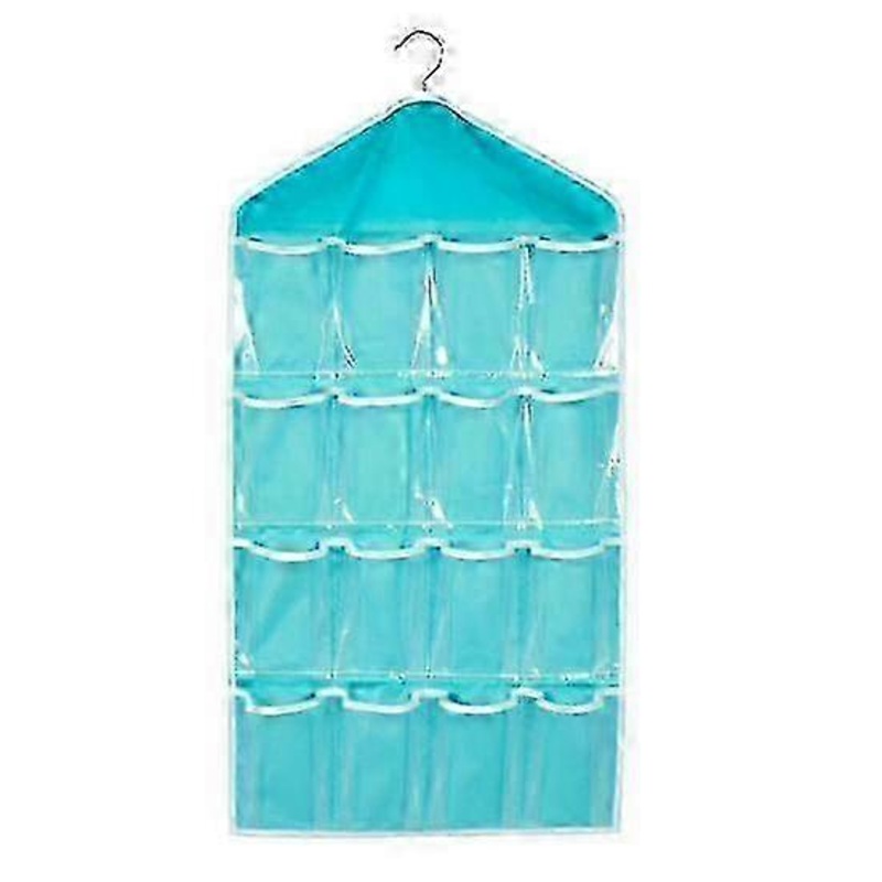 16-Grid Multilayer Storage Bag for Underwear, Socks & Hanging Collection Pouch