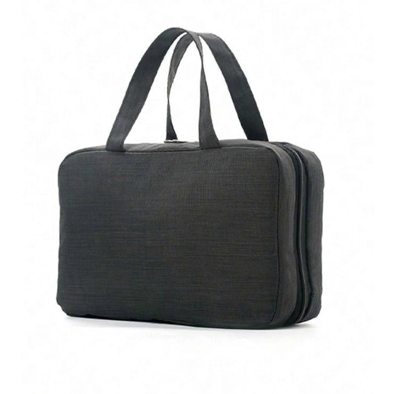 Waterproof Folding Toiletry Bag Hanging Dry Wet Separation Storage Bag for Travel Trip