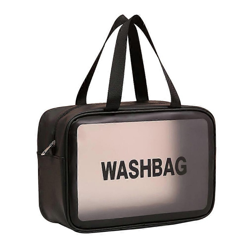 Women Multi-functional Waterproof Transparent Cosmetic Case Large Capacity Portable Travel Bag Makeup Bag