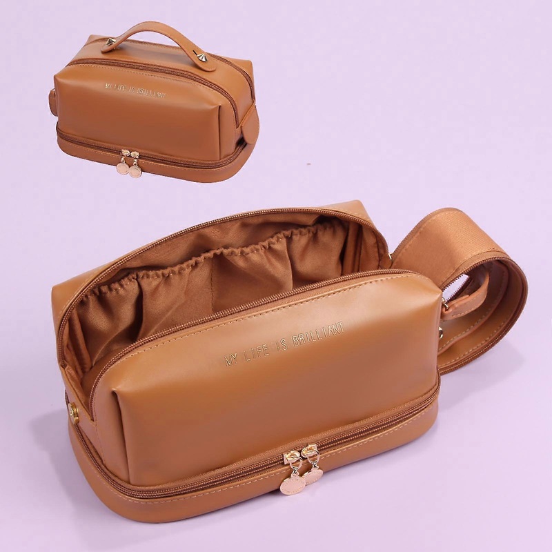 Women’s Cosmetic Bag Large Capacity Ins Advanced Sense Cosmetic Bag Cleaning And Storage Bag
