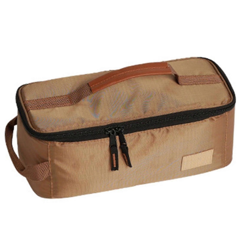 Zipper Cookware Storage Bag Large Capacity Outdoor Wash Bag for Hiking Picnic